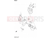 SUZUKI GS125SU Y (2000) 57 - FRONT CALIPER