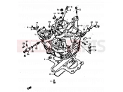 SUZUKI GS250T X (1978) 2 - CYLINDER HEAD