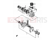 SUZUKI GS250T X (1978) 7 - CRANKSHAFT