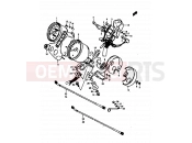 SUZUKI GS250T X (1978) 25 - SPEEDOMETER-TACHOMETER (GS400C,EC)