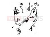 SUZUKI GS250T X (1978) 31 - WIRING HARNESS
