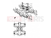 SUZUKI GS400 N (1992) 1 - CYLINDER HEAD COVER