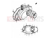 SUZUKI GS400 N (1992) 5 - CRANKCASE RH COVER