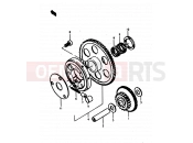 SUZUKI GS400 N (1992) 9 - STARTER CLUTCH