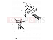 SUZUKI GS400 N (1992) 49 - LH HANDLE SWITCH
