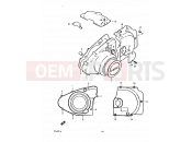 SUZUKI GS425 N (1992) 6 - CRANKCASE LH COVER