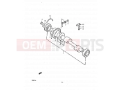 SUZUKI GS425 N (1992) 8 - CRANKSHAFT BALANCER