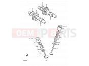 SUZUKI GS425 N (1992) 10 - CAM SHAFT - VALVE