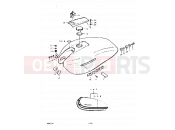 SUZUKI GS425 N (1992) 33 - FUEL TANK