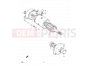 SUZUKI GS425 N (1992) 20 - STARTING MOTOR