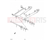 SUZUKI GS425 N (1992) 46 - REAR SWINGING ARM