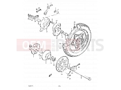 SUZUKI GS425 N (1992) 50 - REAR WHEEL (GS425EN)