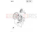 SUZUKI GS425E N (1982) 12 - STARTER CLUTCH