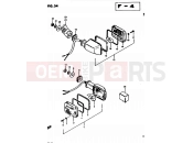 SUZUKI GS425E N (1982) 34 - TURN SIGNAL LAMP (E21)