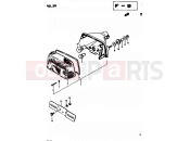 SUZUKI GS425E N (1982) 39 - REAR COMBINATION LAMP (E21)