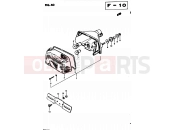 SUZUKI GS425E N (1982) 40 - REAR COMBINATION LAMP (E25)