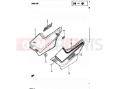 SUZUKI GS425E N (1982) 59 - FRAME COVER (GS450SD E06, E15, E24, E34)