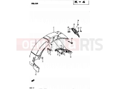 SUZUKI GS425E N (1982) 84 - REAR FENDER