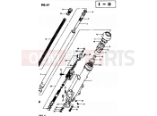 SUZUKI GS425E N (1982) 61 - FRONT LEFT DAMPER