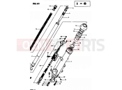 SUZUKI GS425E N (1982) 63 - FRONT LEFT DAMPER (E34)
