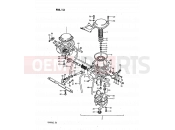 SUZUKI GS450L T (1996) 13 - CARBURETOR