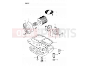 SUZUKI GS450E Z (1982) 7 - OIL FILTER - OIL PUMP