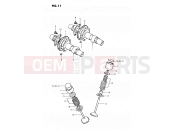 SUZUKI GS450E Z (1982) 11 - CAM SHAFT - VALVE