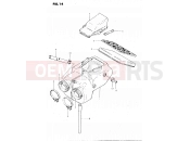 SUZUKI GS450E Z (1982) 14 - AIR CLEANER