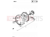 SUZUKI GS450L Z (1982) 31 - HEADLAMP (E15, E21, E25, E34, E39)