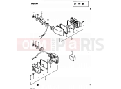 SUZUKI GS450L Z (1982) 36 - TURN SIGNAL LAMP (E34)