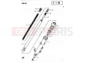 SUZUKI GS450L Z (1982) 62 - FRONT RIGHT DAMPER (E34)