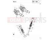 SUZUKI GS450L D (1983) 13 - CAM SHAFT - VALVE