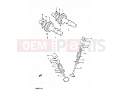 SUZUKI GS450S D (1984) 10 - CAM SHAFT - VALVE