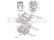 SUZUKI GS450S / GS450E  / GS450EU  / GS450SU J (1988) 4 - CRANKCASE