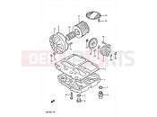 SUZUKI GS450S / GS450E  / GS450EU  / GS450SU J (1988) 6 - FILTER - OIL PUMP