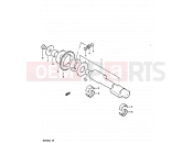 SUZUKI GS450S / GS450E  / GS450EU  / GS450SU J (1988) 8 - CRANKSHAFT BALANCER