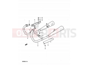 SUZUKI GS450S / GS450E  / GS450EU  / GS450SU J (1988) 14 - MUFFLER