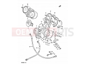 SUZUKI GS450S / GS450E  / GS450EU  / GS450SU J (1988) 23 - SPEEDOMETER - TACHOMETER