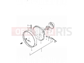 SUZUKI GS450S / GS450E  / GS450EU  / GS450SU J (1988) 24 - HEADLAMP (E02, E75)