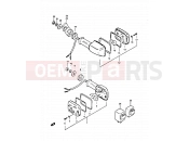 SUZUKI GS450S / GS450E  / GS450EU  / GS450SU J (1988) 26 - TURN SIGNAL LAMP