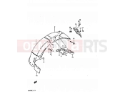 SUZUKI GS450S / GS450E  / GS450EU  / GS450SU J (1988) 64 - REAR FENDER