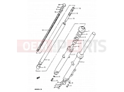 SUZUKI GS450S / GS450E  / GS450EU  / GS450SU J (1988) 49A - FRONT DAMPER (MODEL J)