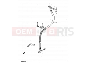 SUZUKI GS450S / GS450E  / GS450EU  / GS450SU J (1988) 59A - FRONT BRAKE HOSE (MODEL J)