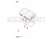 SUZUKI GS500 / GS500F K4 (2004) (P03,P28,P33) 4 - CYLINDER