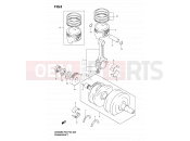 SUZUKI GS500 / GS500F K4 (2004) (P03,P28,P33) 8 - CRANKSHAFT
