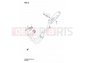 SUZUKI GS500 / GS500F K4 (2004) (P03,P28,P33) 15 - MUFFLER