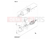 SUZUKI GS500 / GS500F K4 (2004) (P03,P28,P33) 19 - STARTING MOTOR