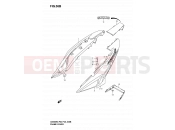 SUZUKI GS500 / GS500F K4 (2004) (P03,P28,P33) 36B - FRAME COVER (GS500FK4)