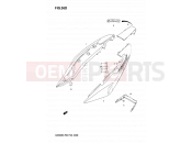 SUZUKI GS500 / GS500F K4 (2004) (P03,P28,P33) 36D - FRAME COVER (GS500FK5)