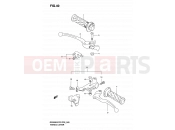 SUZUKI GS500 / GS500F K4 (2004) (P03,P28,P33) 40 - HANDLE LEVER